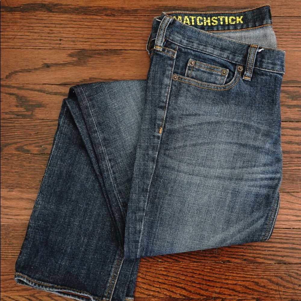 J. Crew Matchstick Skinny Jeans, Size 28R